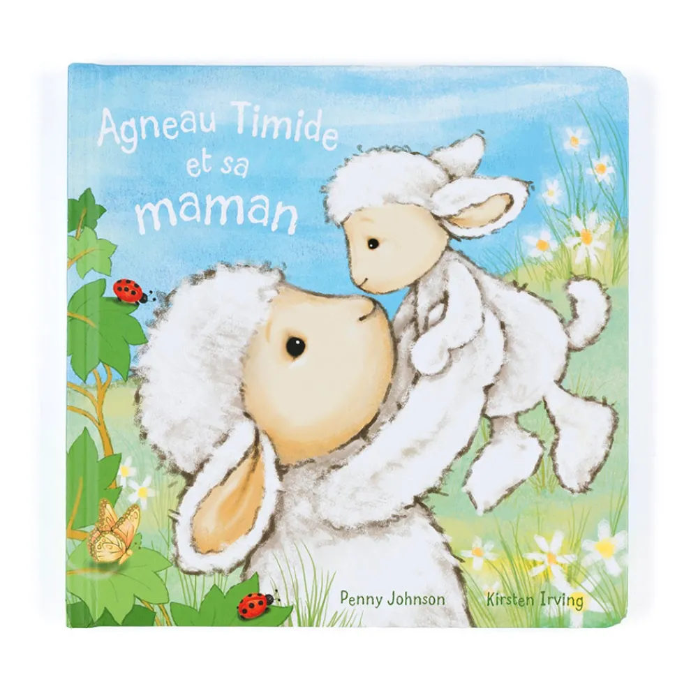 Jellycat Agneau Timide Et Sa Maman Livre and Bashful Lamb Medium