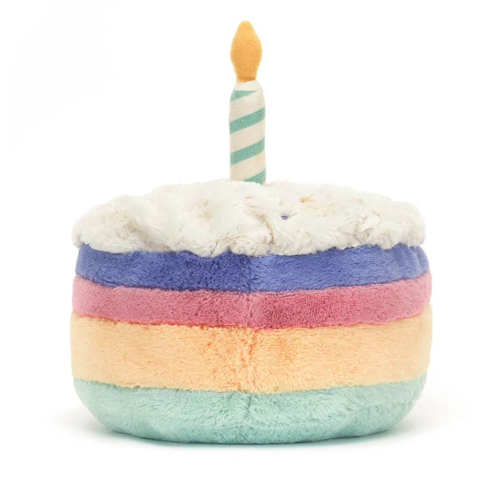 Jellycat Amuseables Rainbow Birthday Cake