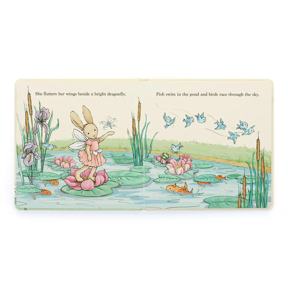 Jellycat Lottie Fairy Bunny Book and Lottie Bunny Fairy