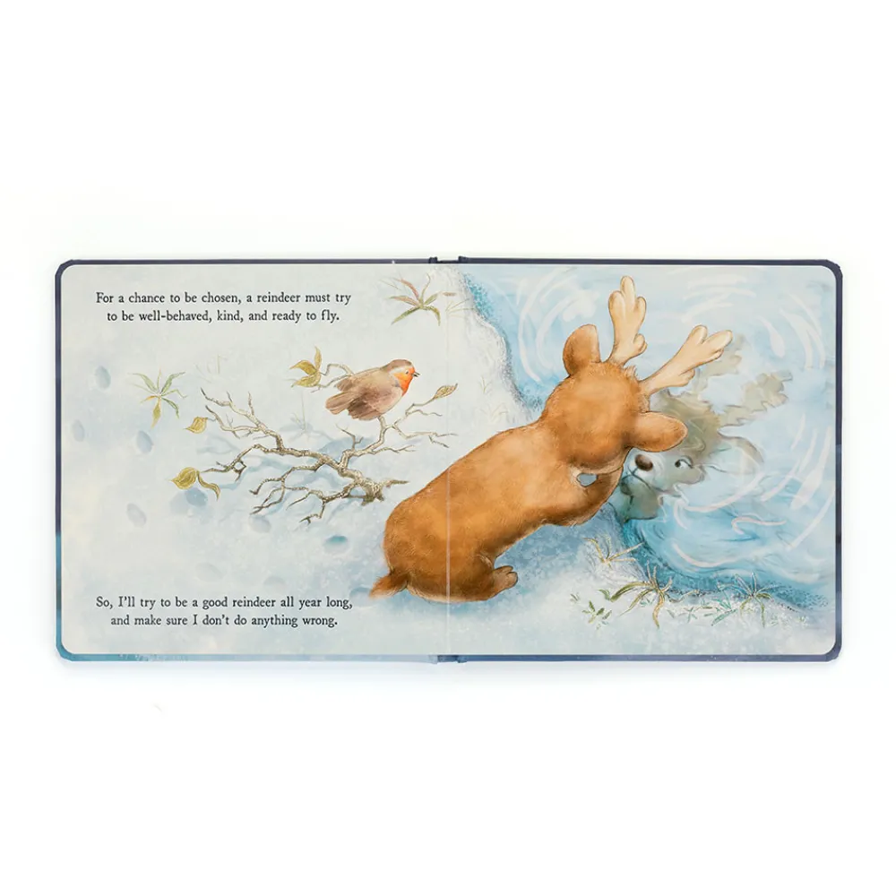 Jellycat Mitzi Reindeer's Dream Book