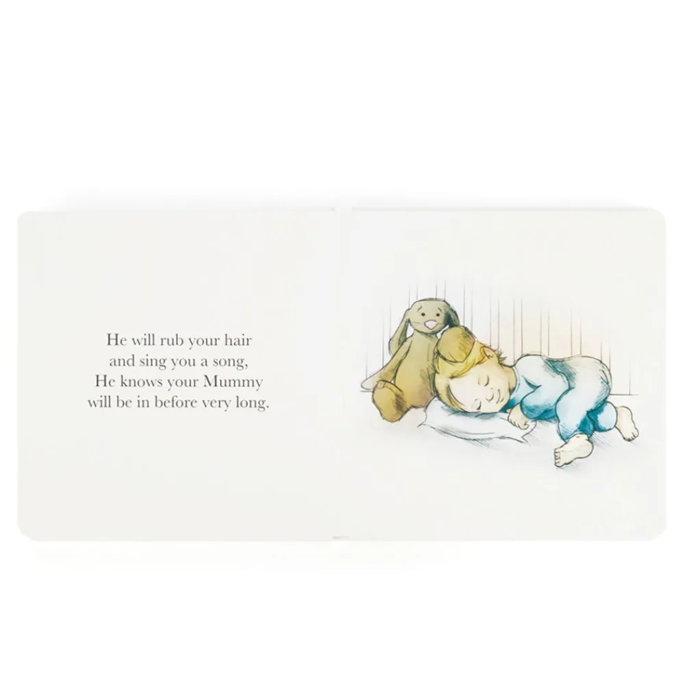 Jellycat The Magic Bunny Book and Bashful Cottontail Bunny Medium